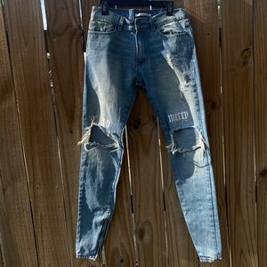 Golden, men’s “No Mercy” jeans